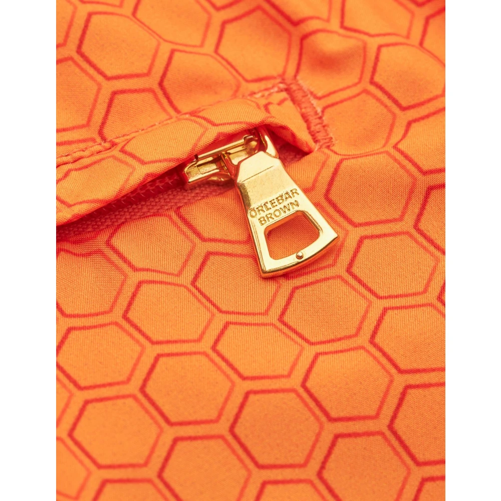 Orlebar Brown Hexagon Oranje Bulldog Zwembroek Orange Heren