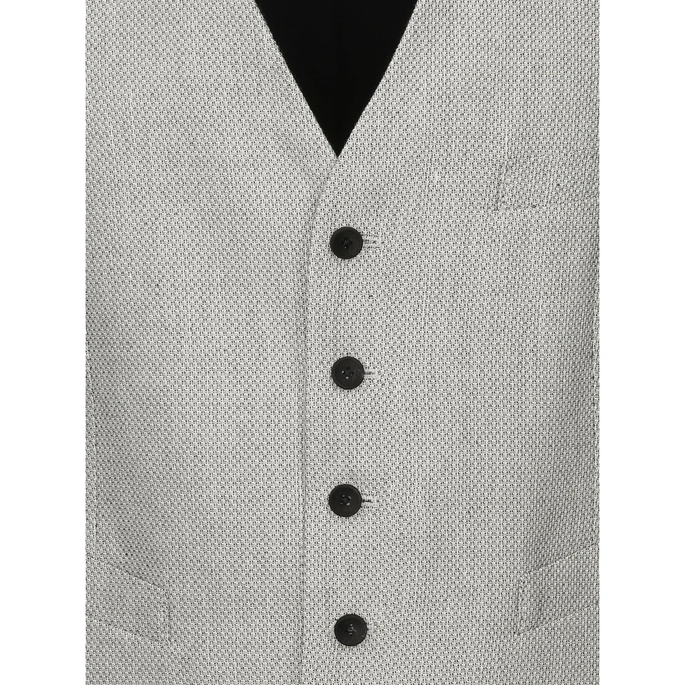 Hugo Boss Stijlvolle Vest voor Mannen Beige Heren