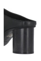 black-leather-sandals-round-toe-heel