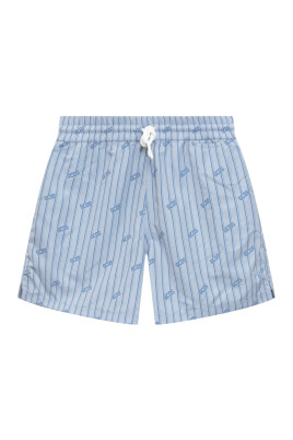shorts-bleus-a-rayures-avec-logo-et-taille-elastique