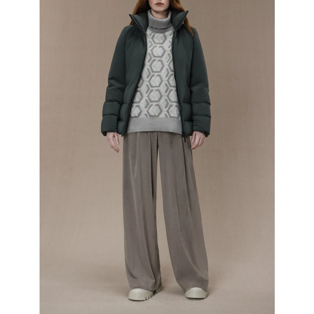 RRD Hooggetailleerde Duifgrijze Broek Gray Dames
