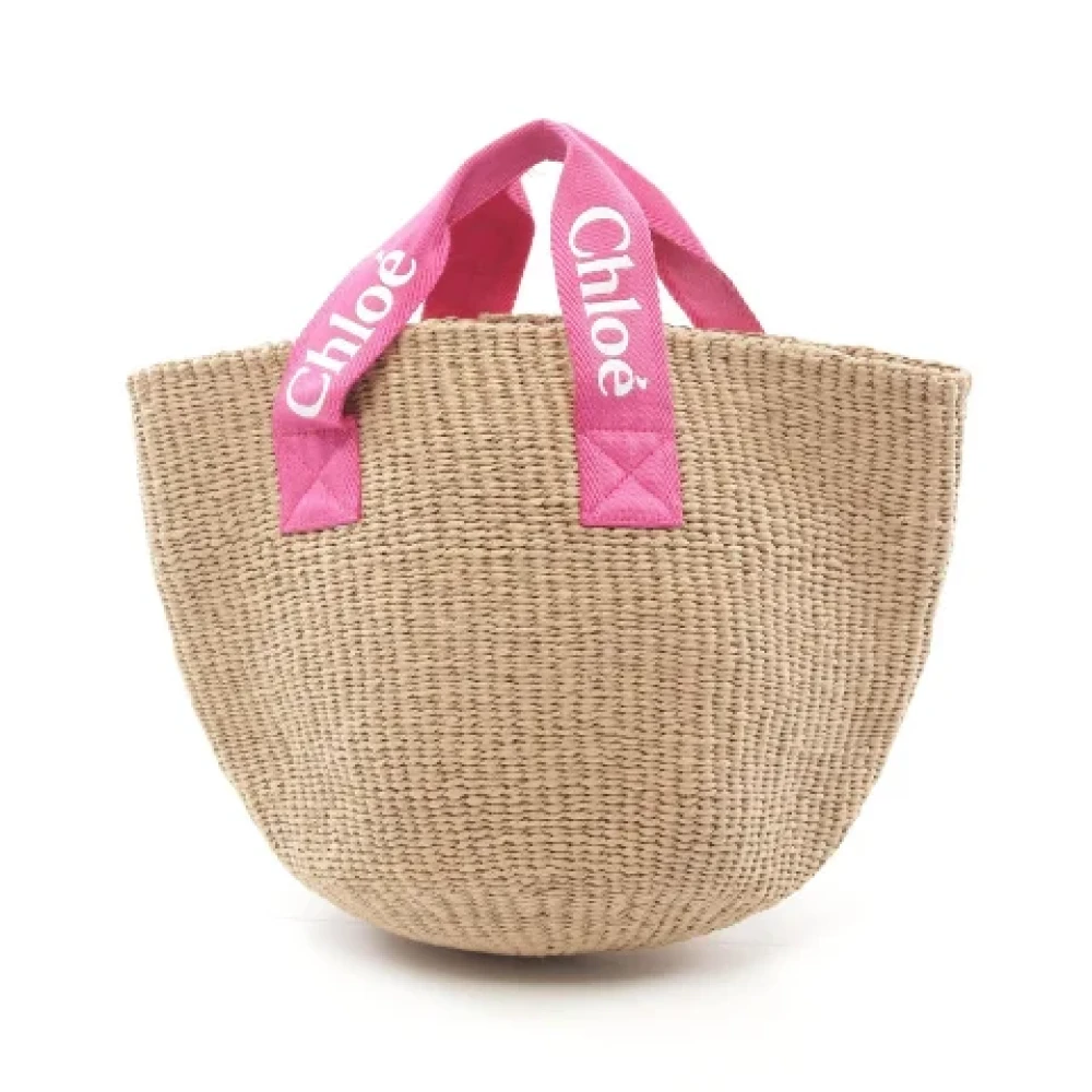Chloé Pre-owned Fabric totes Beige Dames