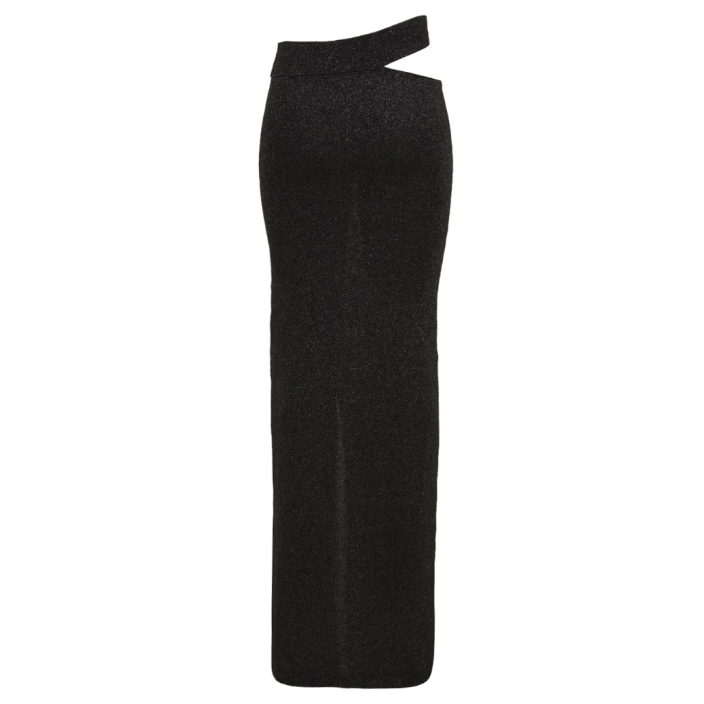 Akep Zwarte Jurk Model Vskd05050 V6 Black Dames