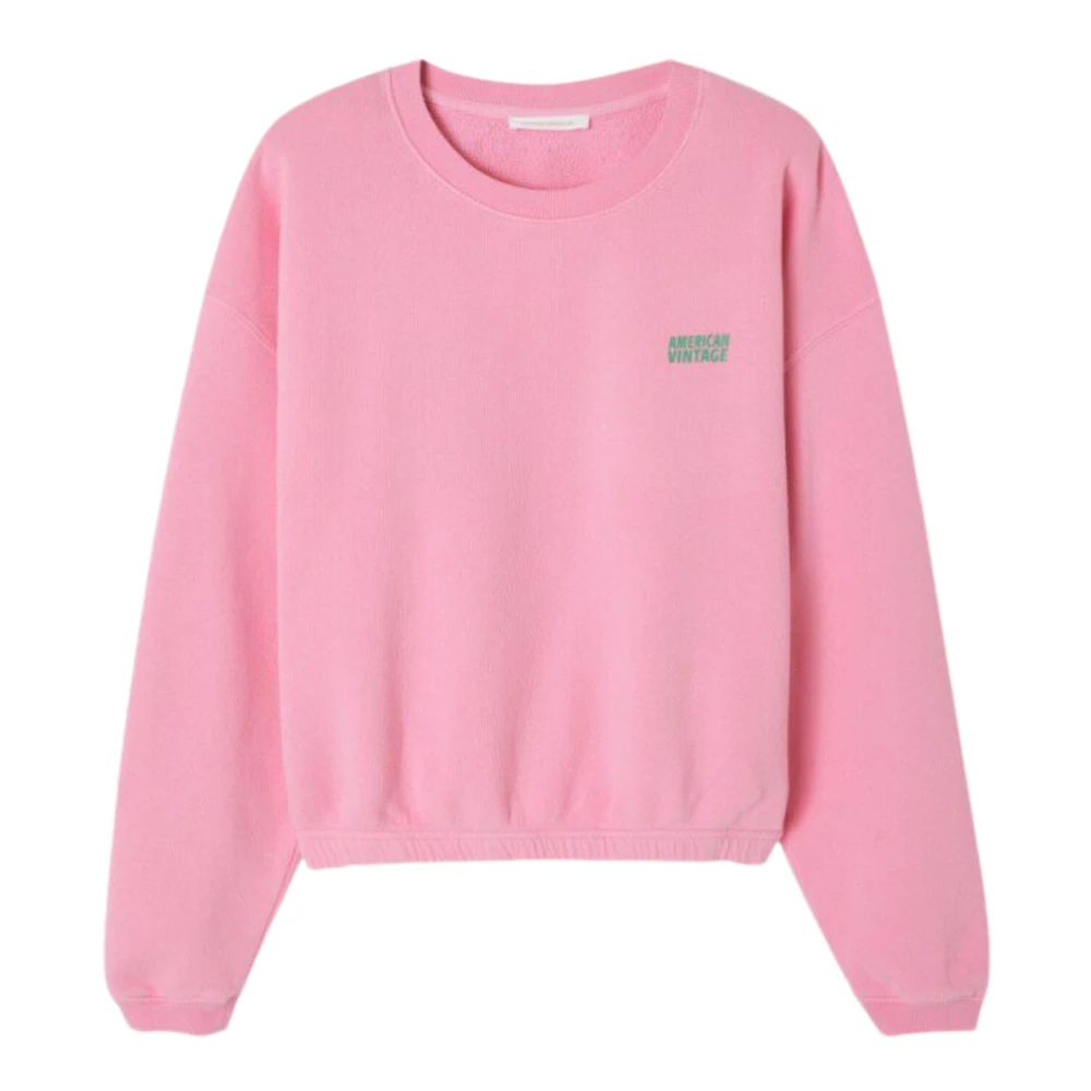 American vintage Izubird Sweaters in Lichtroze Pink Dames