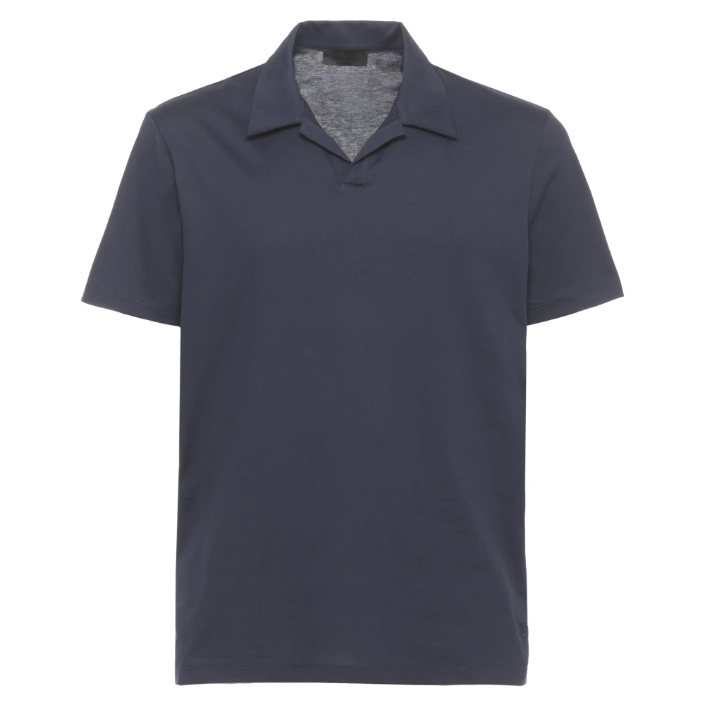 Dondup Men's Blue Universe Cotton Polo - Polo Shirts - L - Tops