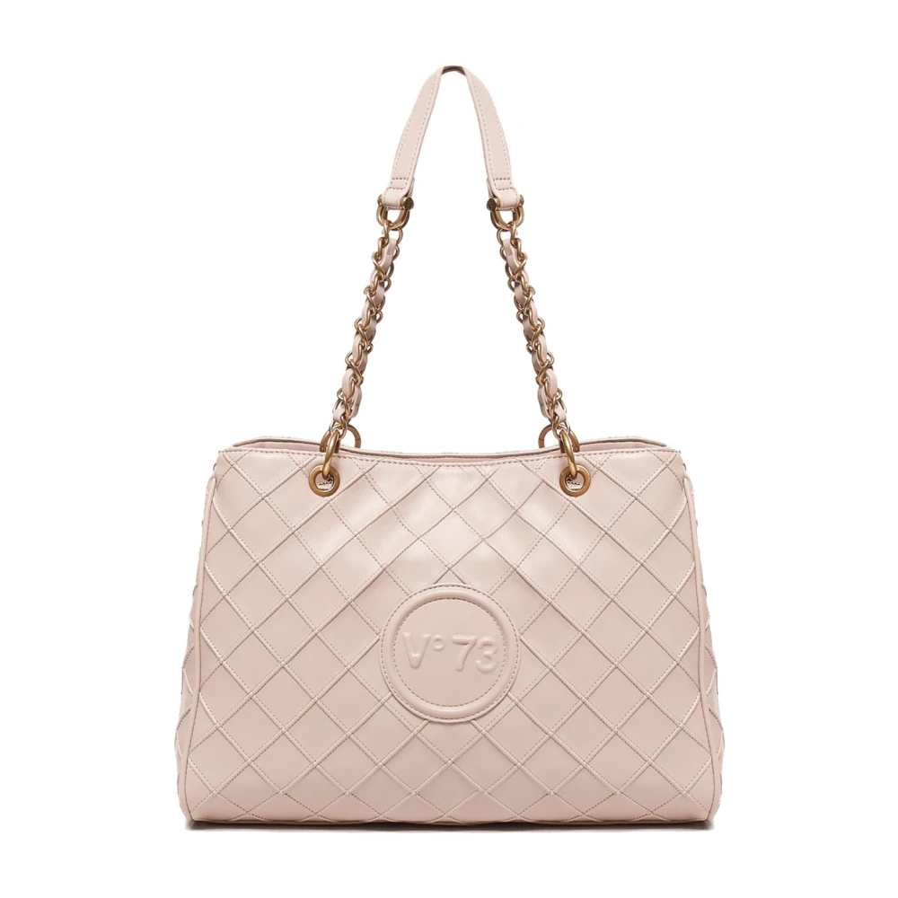 V73 Kettinghandvat Winkelmandje Naakt Beige Dames