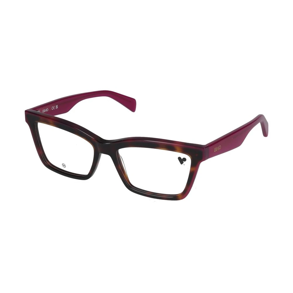 Liu Jo Women's Brown Glasses, 54 Mm, Dark Tortoise/Cyclamen Eyeglasses Lj2783 Model