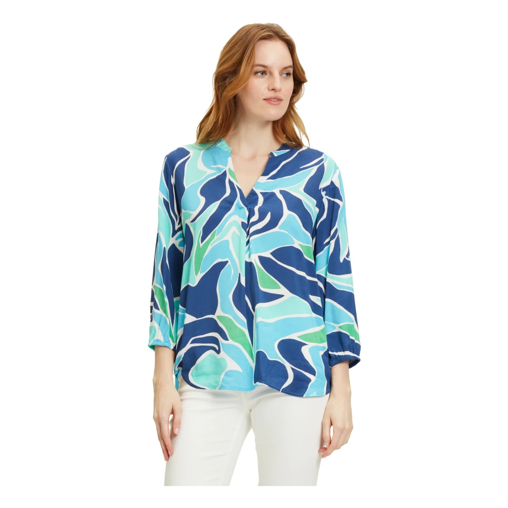 Betty Barclay Paisley Print 3 4 Mouw Blouse Multicolor Dames