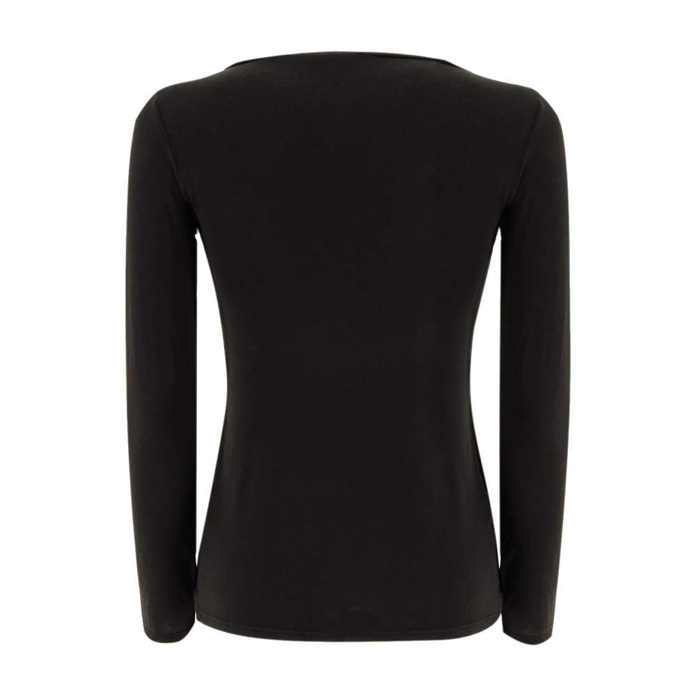 Antonelli Firenze Klassieke Boothals Trui Brown Dames