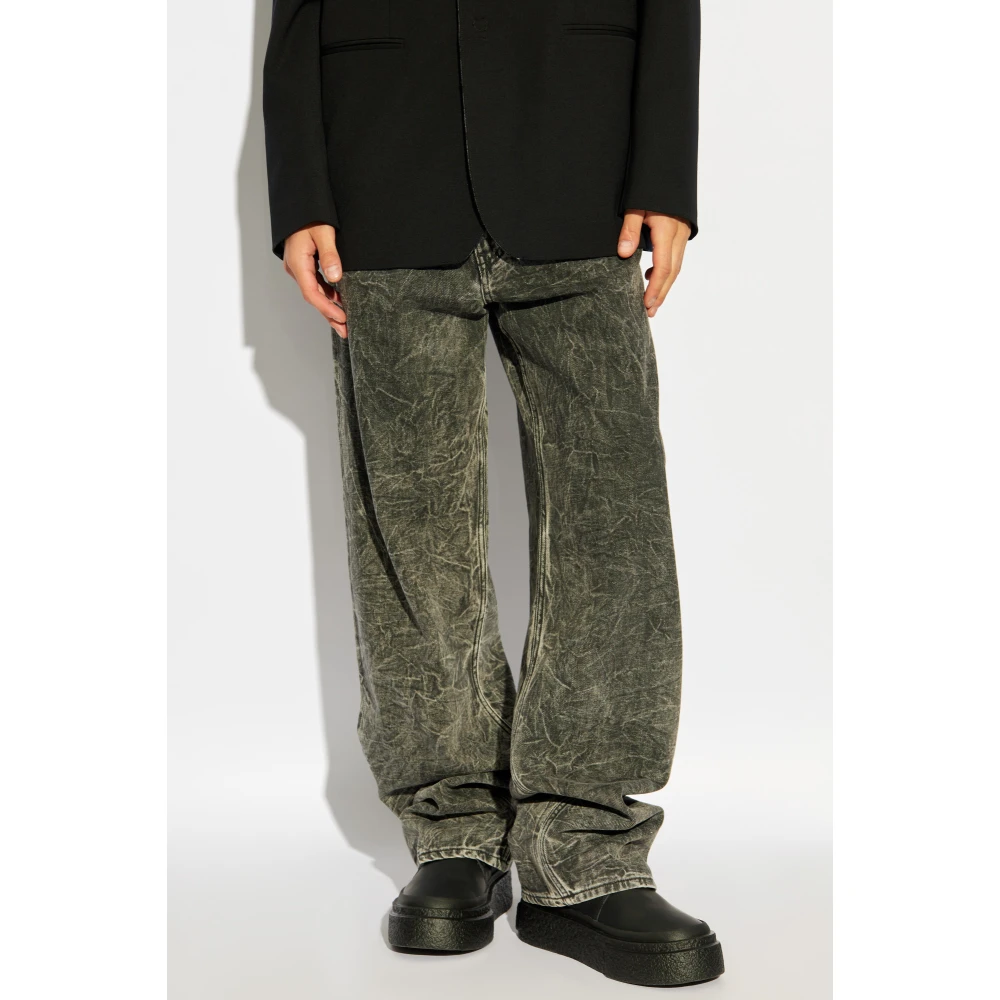 MM6 Maison Margiela straight jeans Gray Heren