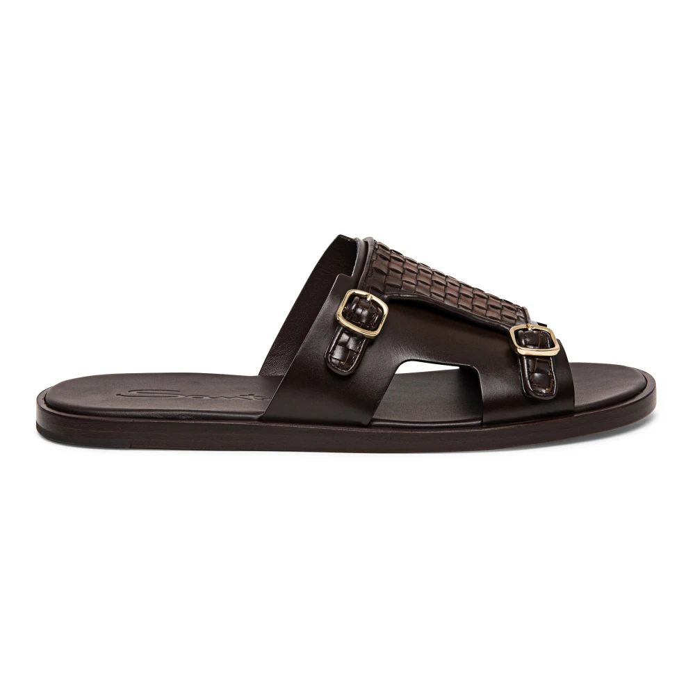 Santoni Hombre Marrón Zapatos, Talla: 46 Eu