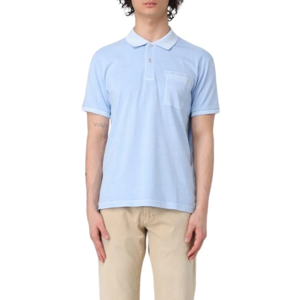 Fay - Tops > Polo Shirts - Blue - Fay - Modalova