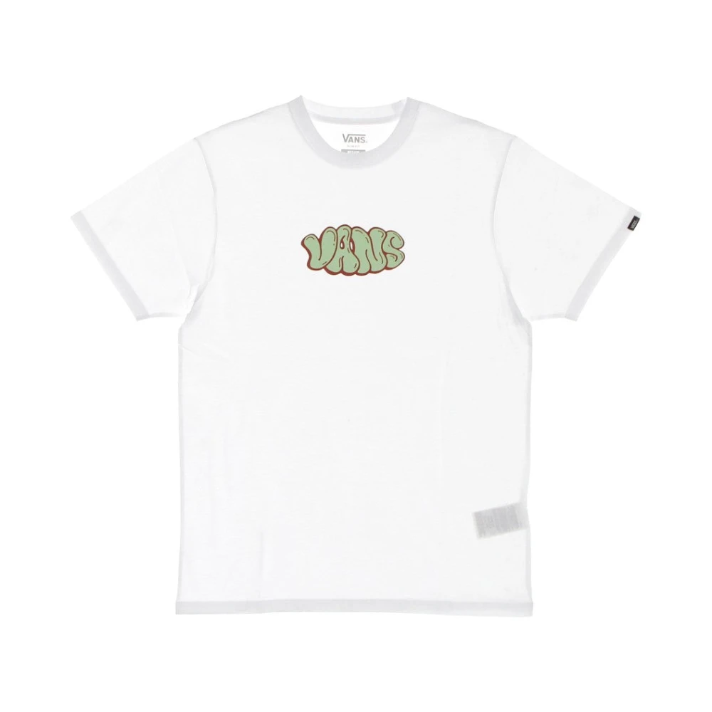 Vans Witte Tagged Tee Korte Mouw T-shirt White Heren
