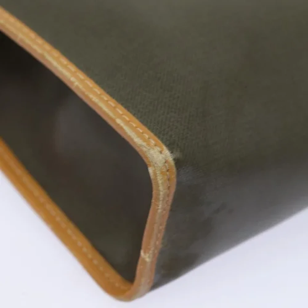 Dior Vintage Pre-owned Leather clutches Brown Dames