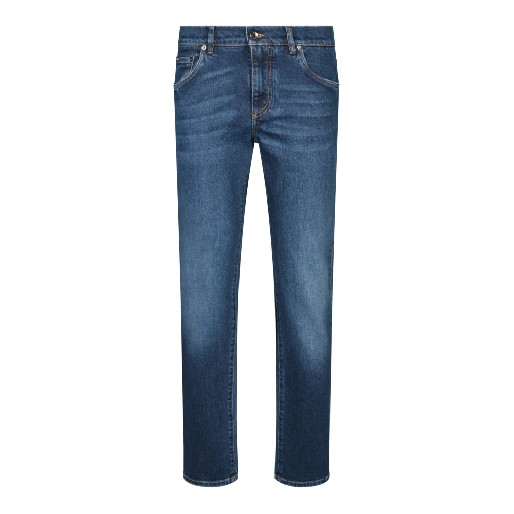 Dolce & Gabbana Mannelijk Blauw Jeans Heren, Xl, E Jeans Voor Mannen Aw 25