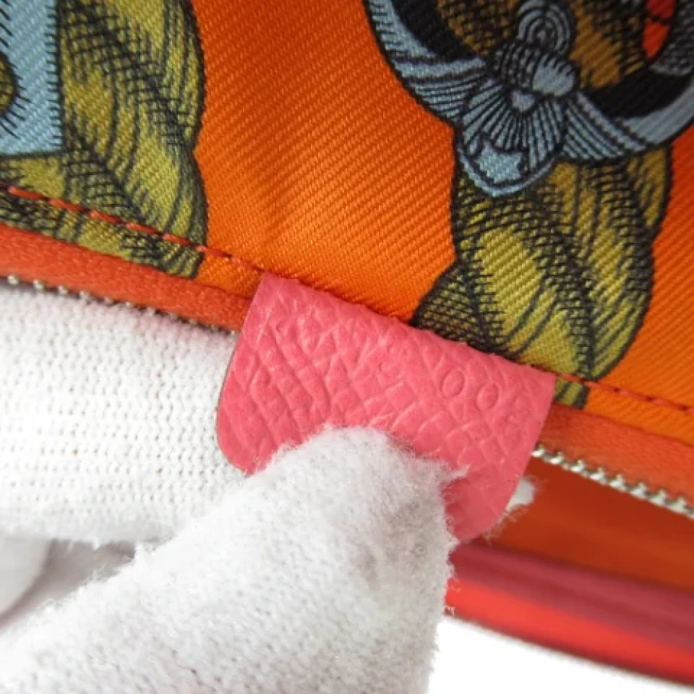 Hermès Vintage Pre-owned Leather wallets Pink Dames