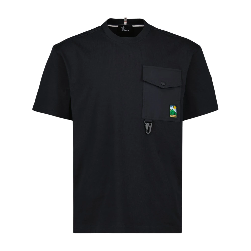 Moncler Zak T-shirt Black Heren