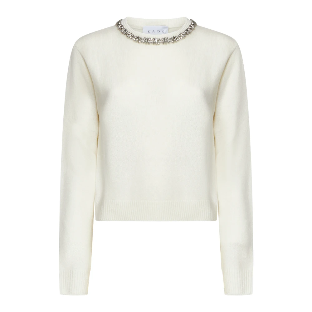 Kaos Crème Truien Collectie Beige Dames