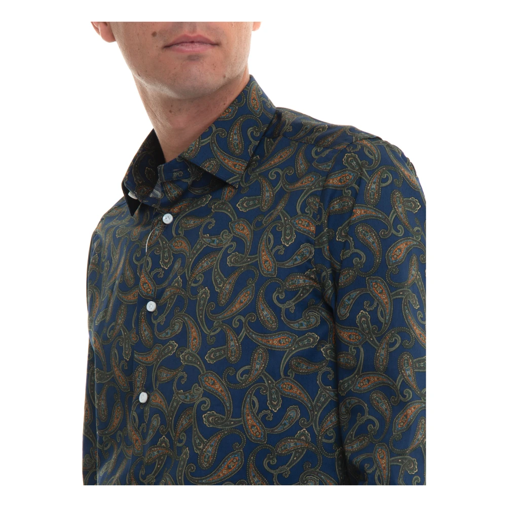 Càrrel Slim Fit Overhemd Cashmere Fantasy Blue Heren