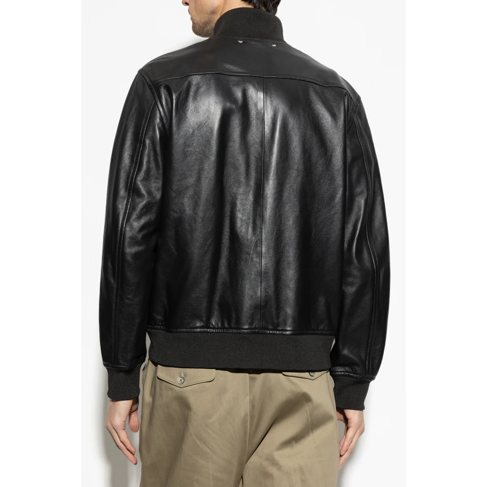 PS By Paul Smith Leren 'bomber' jack Black Heren