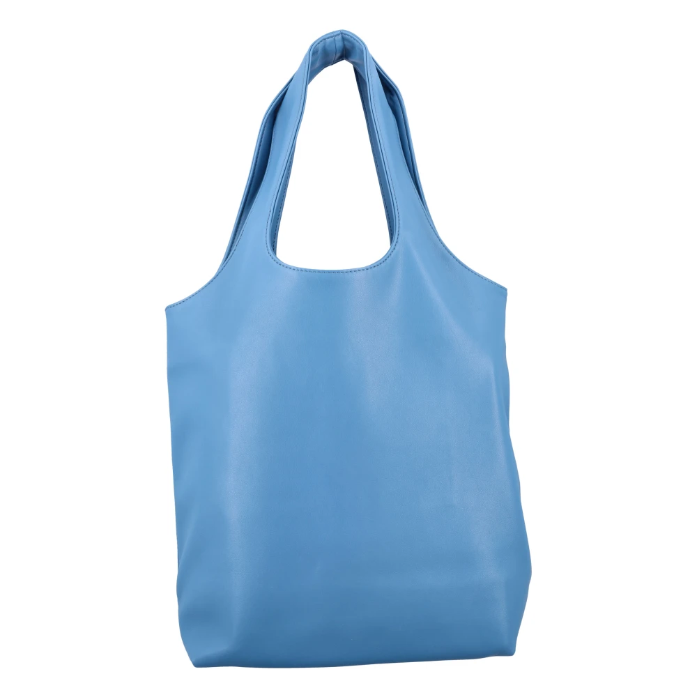 A.p.c. Blauwe Handtas Ninon Small Tote Bag Blue Unisex