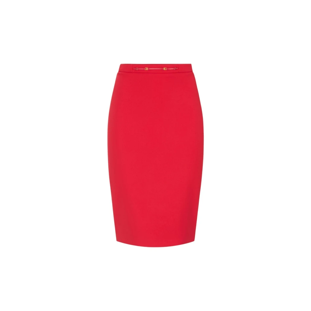 Elisabetta Franchi Donna Rosso Gonne, S, New, - Immagine 1