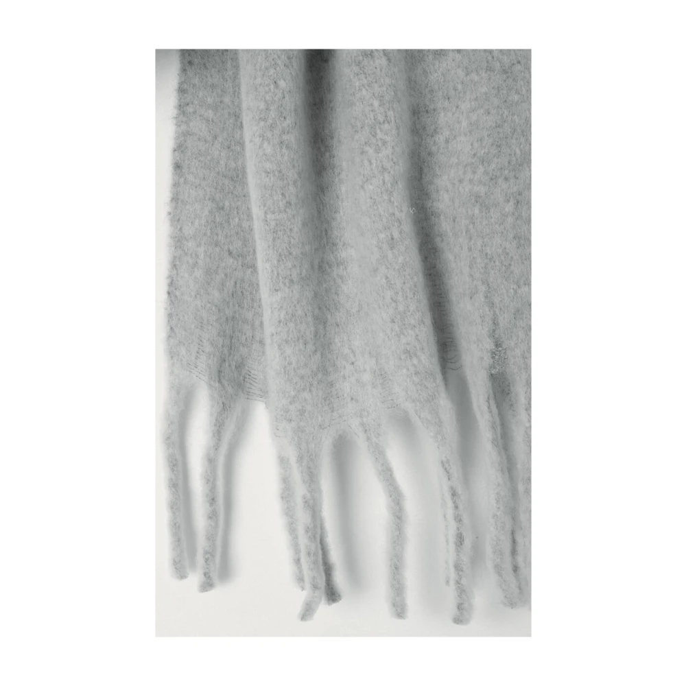 American vintage Stijlvolle Sjaal Gray Dames