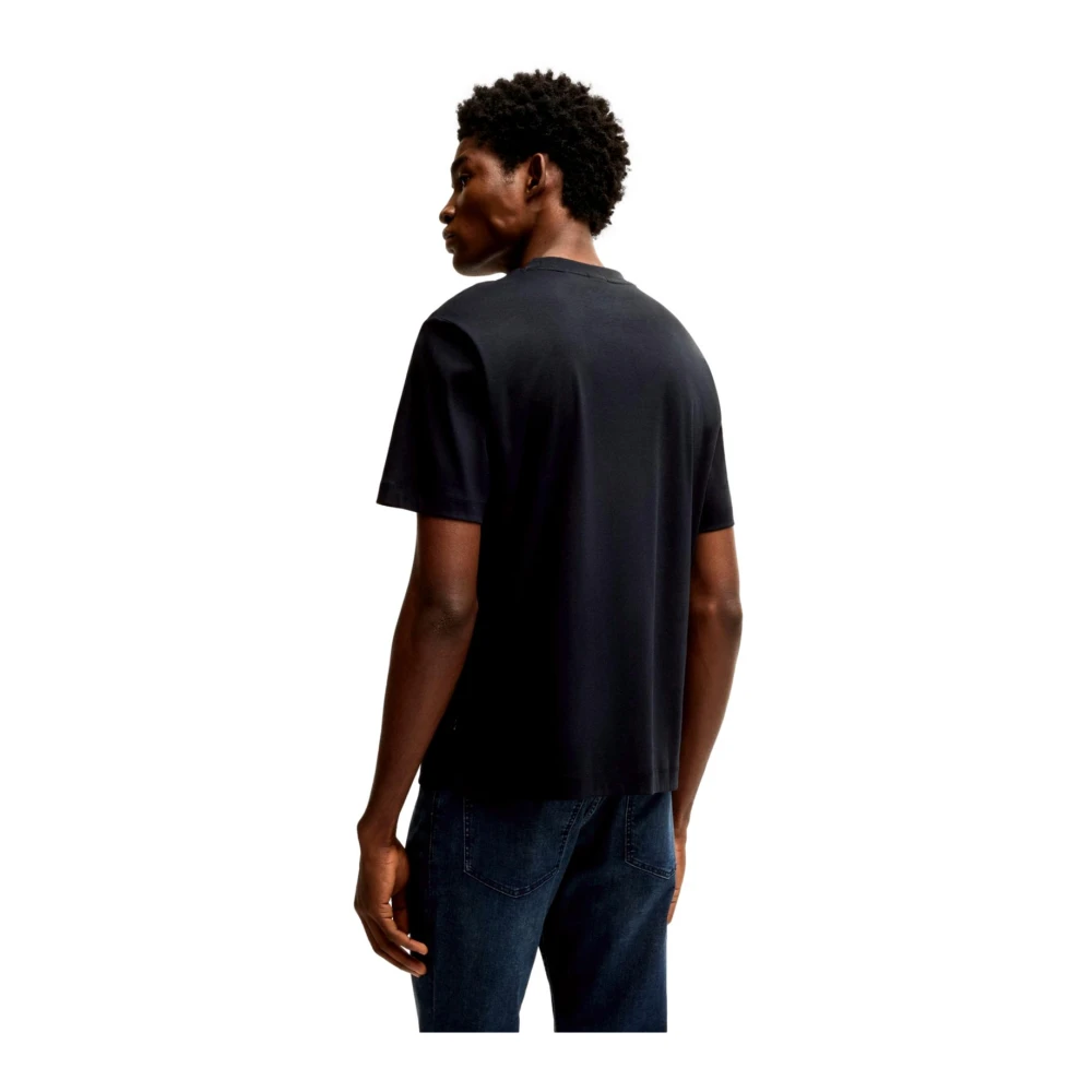 Hugo Boss Heren C-Taut 01 Zwarte T-shirt Black Heren