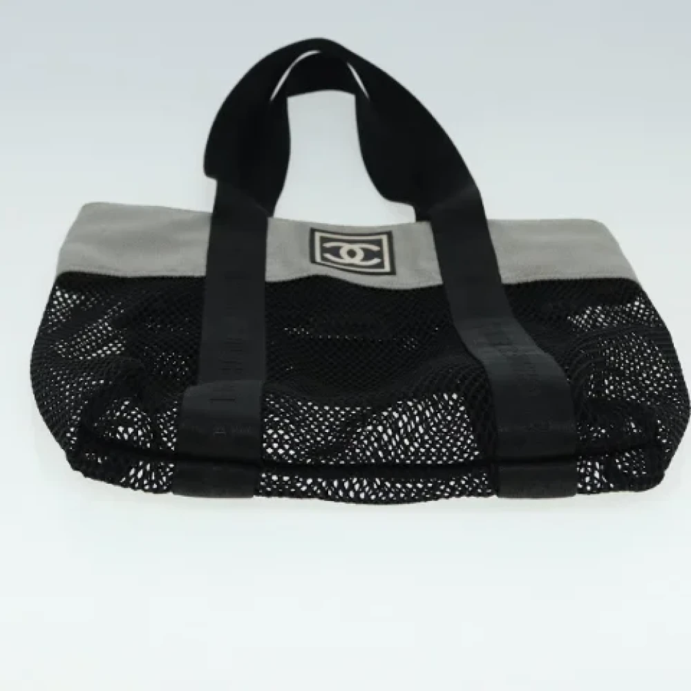 Chanel Vintage Pre-owned Nylon chanel-bags Black Dames