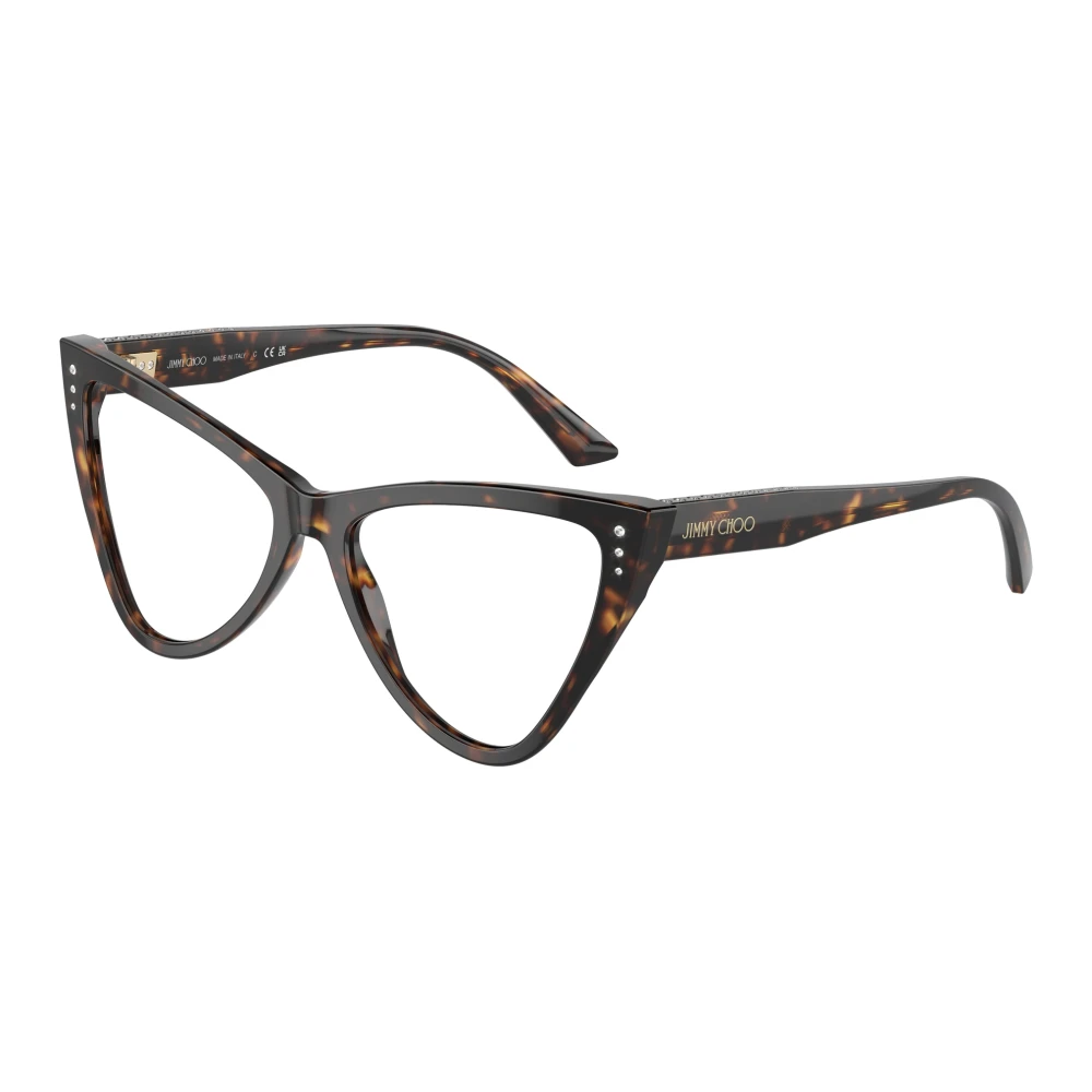 Jimmy Choo Women's Brown Glasses,, Stylish Eyeglasses In Black Color Medium