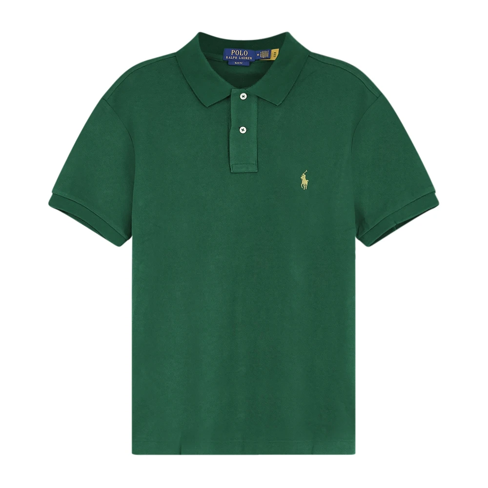 Polo Ralph Lauren Men's Green Polo Shirts, L, T-Shirts And Polos