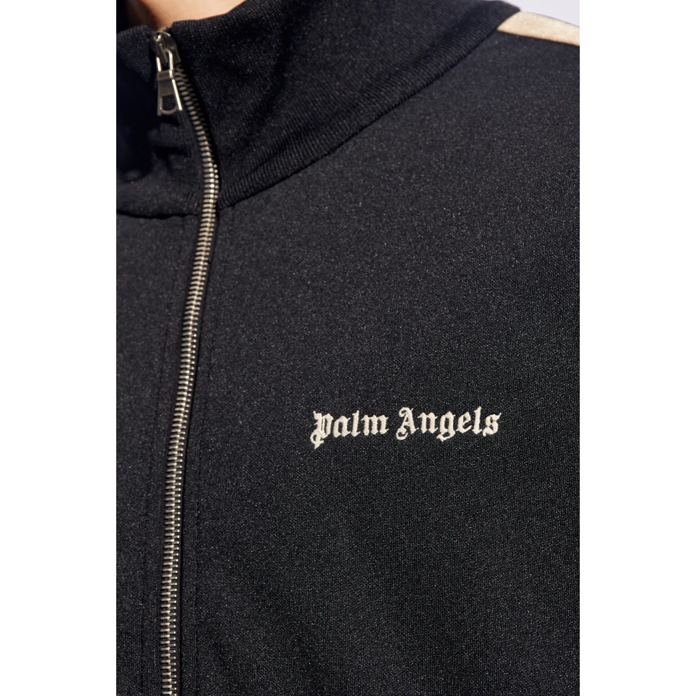 Palm Angels Sweatshirt met opstaande kraag Black Heren