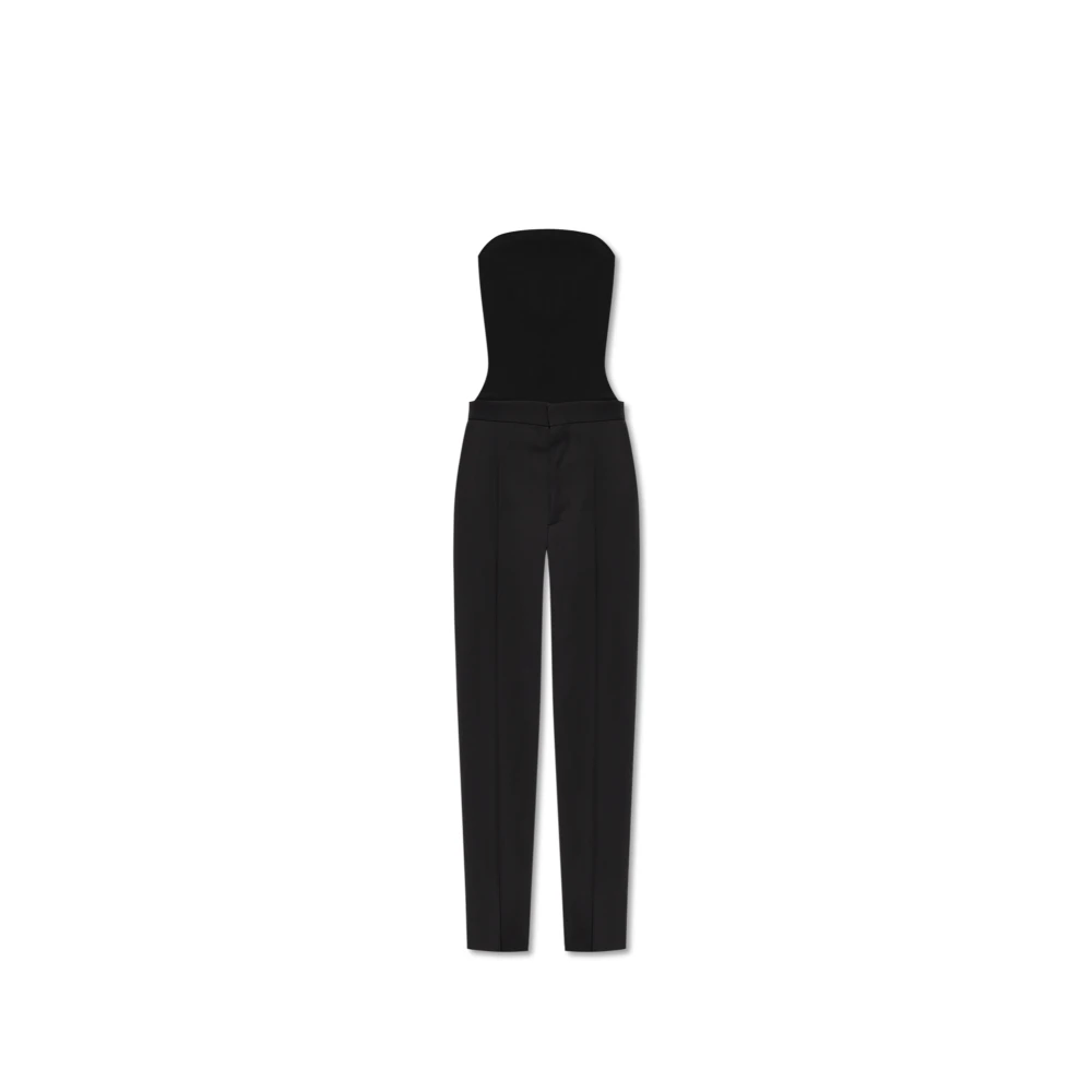 Alaïa Jumpsuit met blote schouders Black Dames
