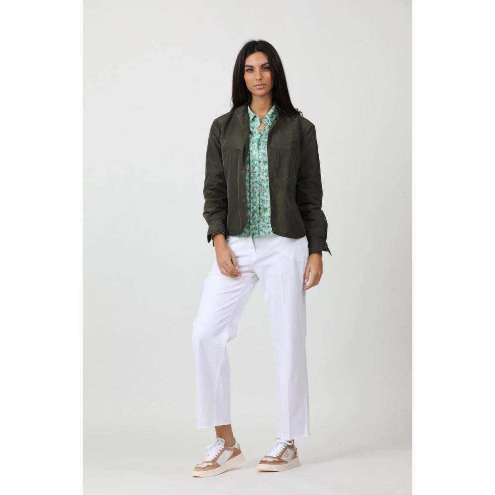 Aspesi Stijlvolle Jas Tamara Green Dames