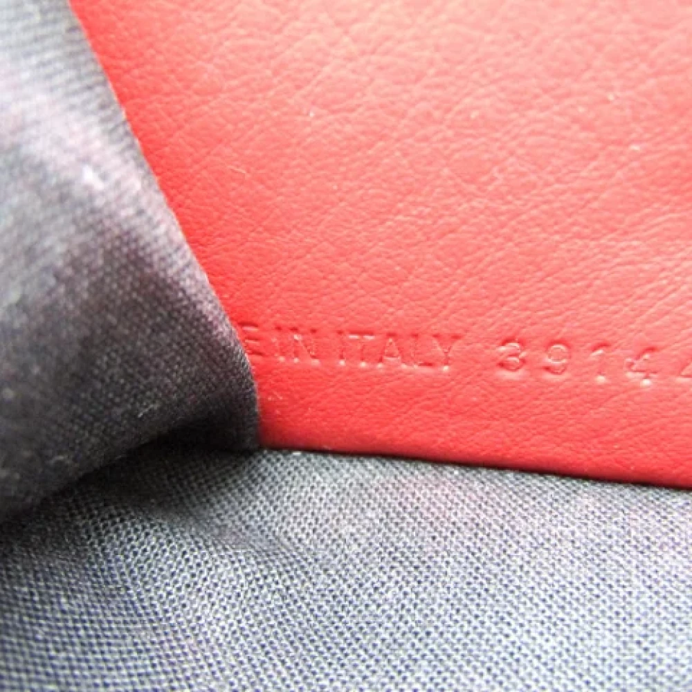 Balenciaga Vintage Pre-owned Leather wallets Red Dames