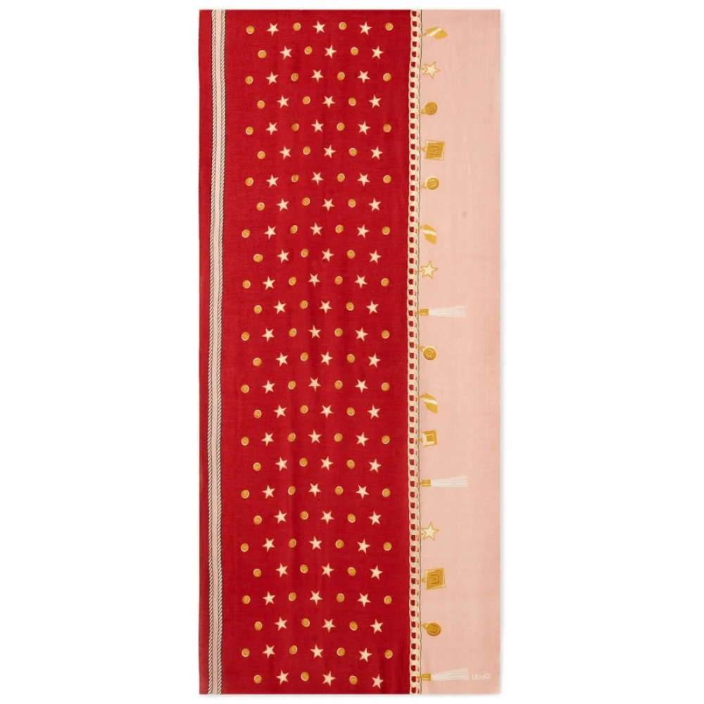 Liu Jo Röd Foulard Scarf