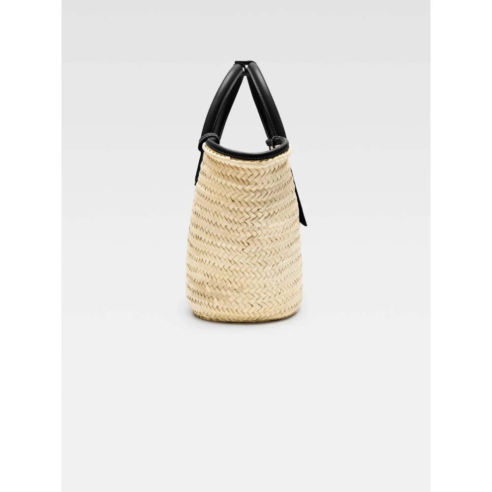 Jacquemus Soli Palm Tas Beige Dames