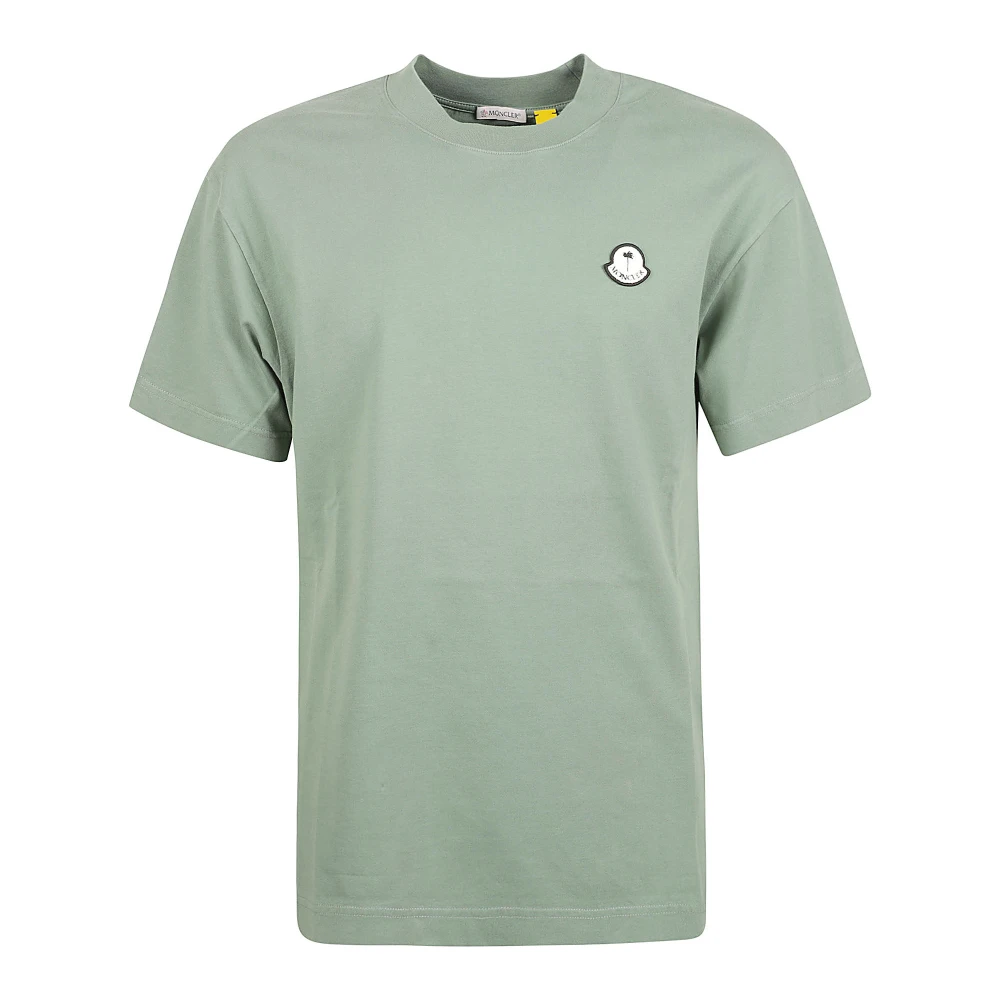 Moncler Groene T-shirts en Polos SS Collectie Green Heren