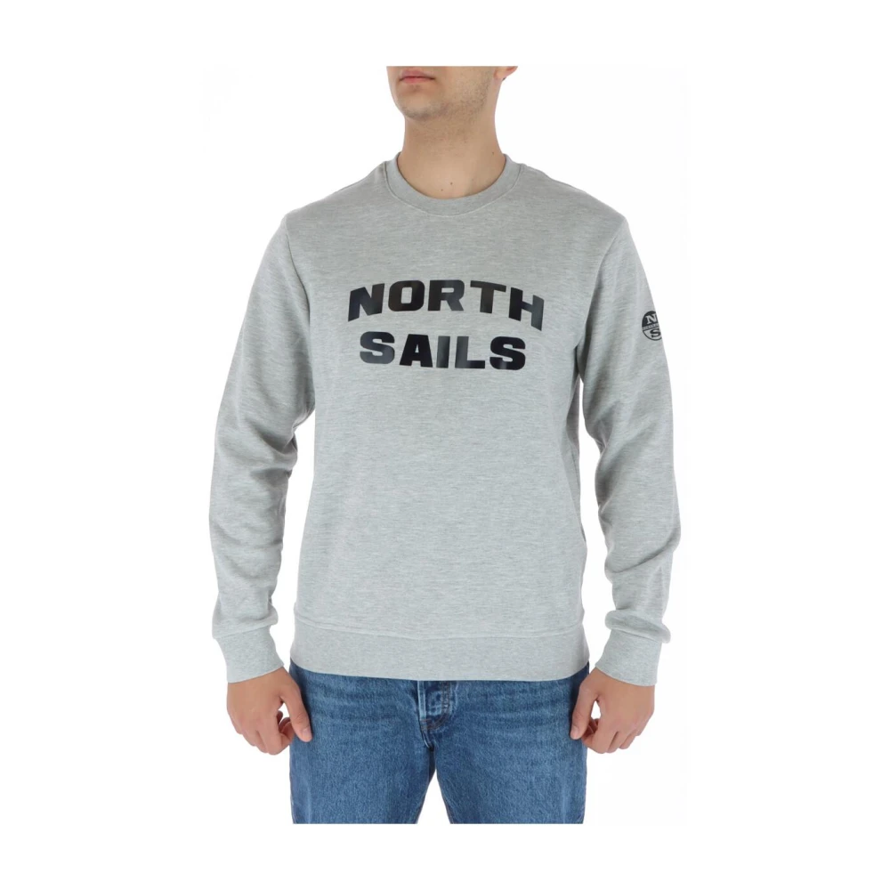 Langarm Sweatshirt Mit Rundhalsausschnitt 9024170 Herren Klein - Bild 3