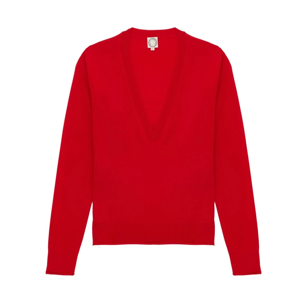 Ines De La Fressange Paris Angelica Sweater Red, Dam