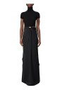 robe-longue-en-satin-noir