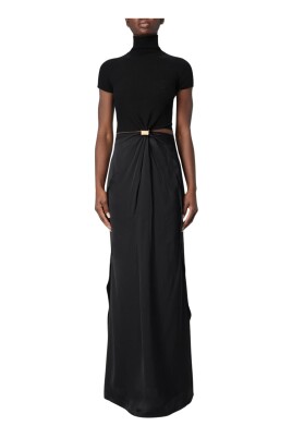 sort-satin-maxi-kjole