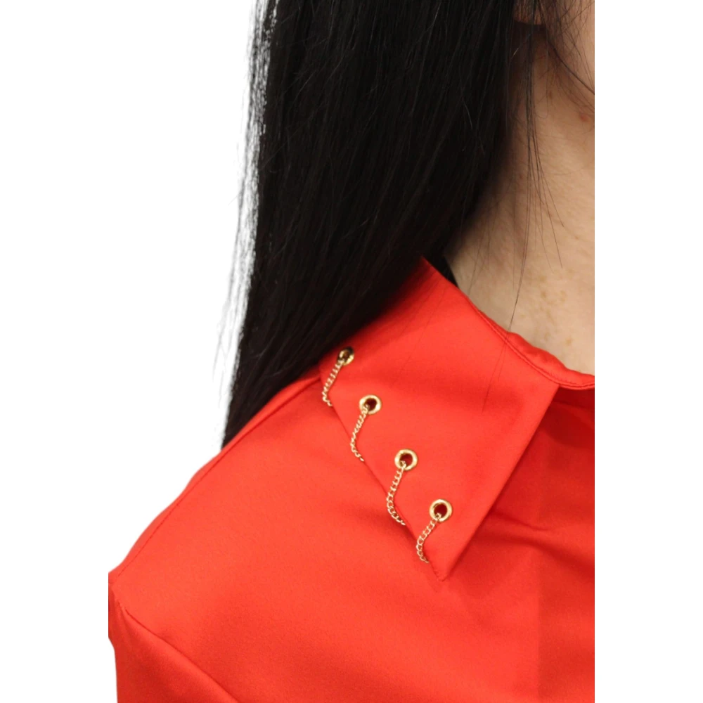 Gaudi Lange mouwen shirt Red Dames