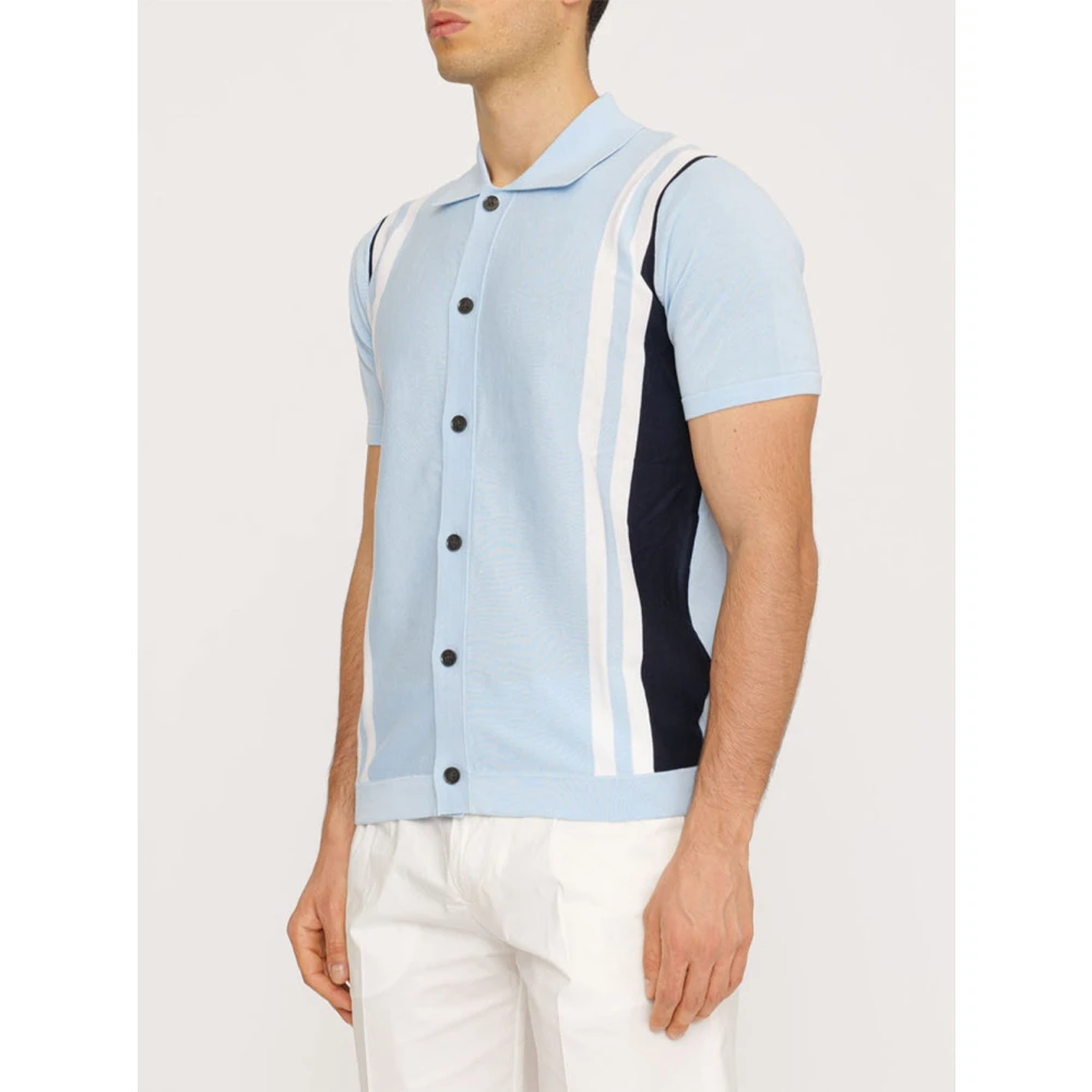 Liu Jo Blauwe T-shirts en Polos Set Multicolor Heren