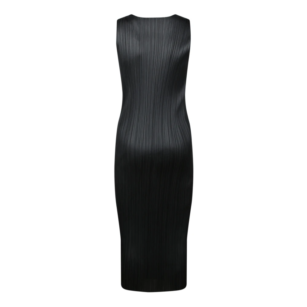 Issey Miyake Zwarte Jurk voor Vrouwen Aw24 Black Dames