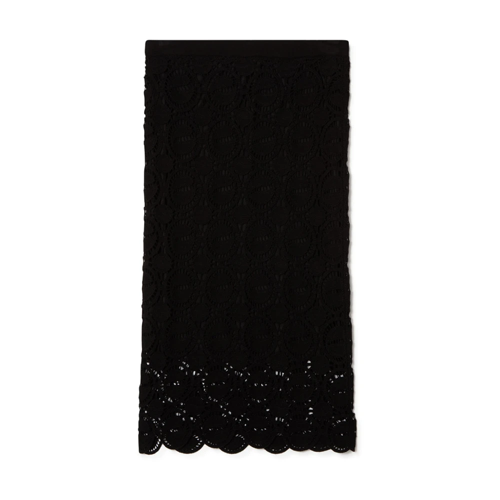 Busnel Zwarte Pencil Rok Black Dames