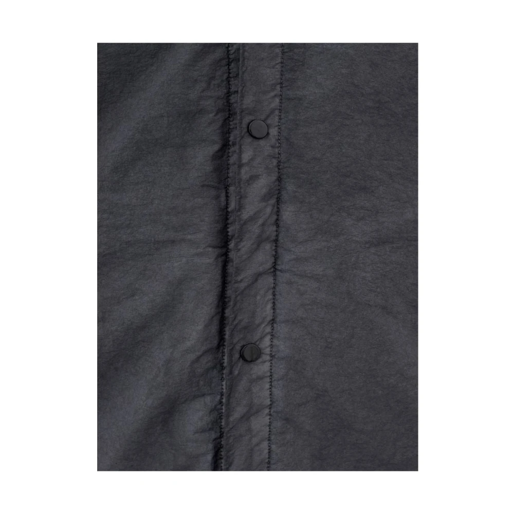 C.P. Company Zwarte Polyamide Jas voor Mannen Black Heren