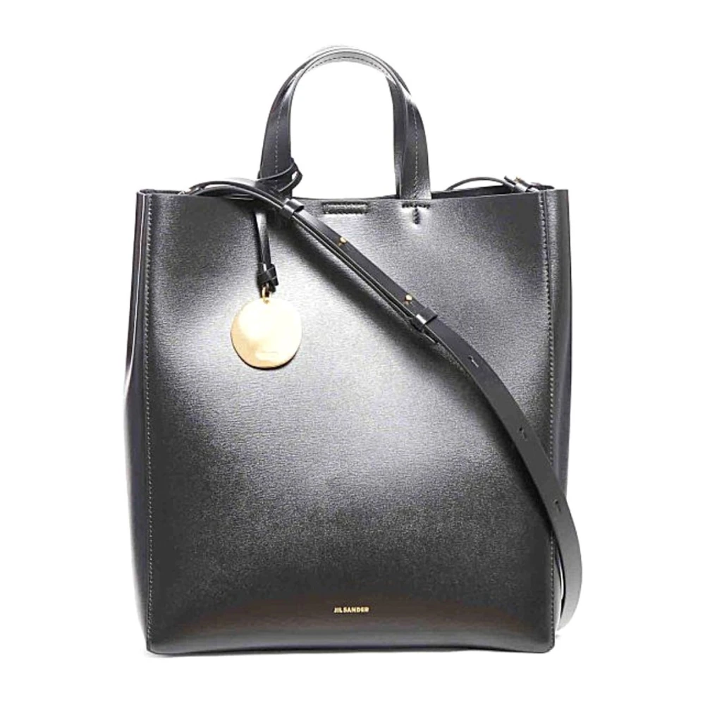 Jil Sander Women's Black Borsa - Shopping Bags - One Size - Bags