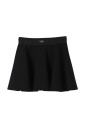 jupe-trapeze-en-laine-melangee-noire