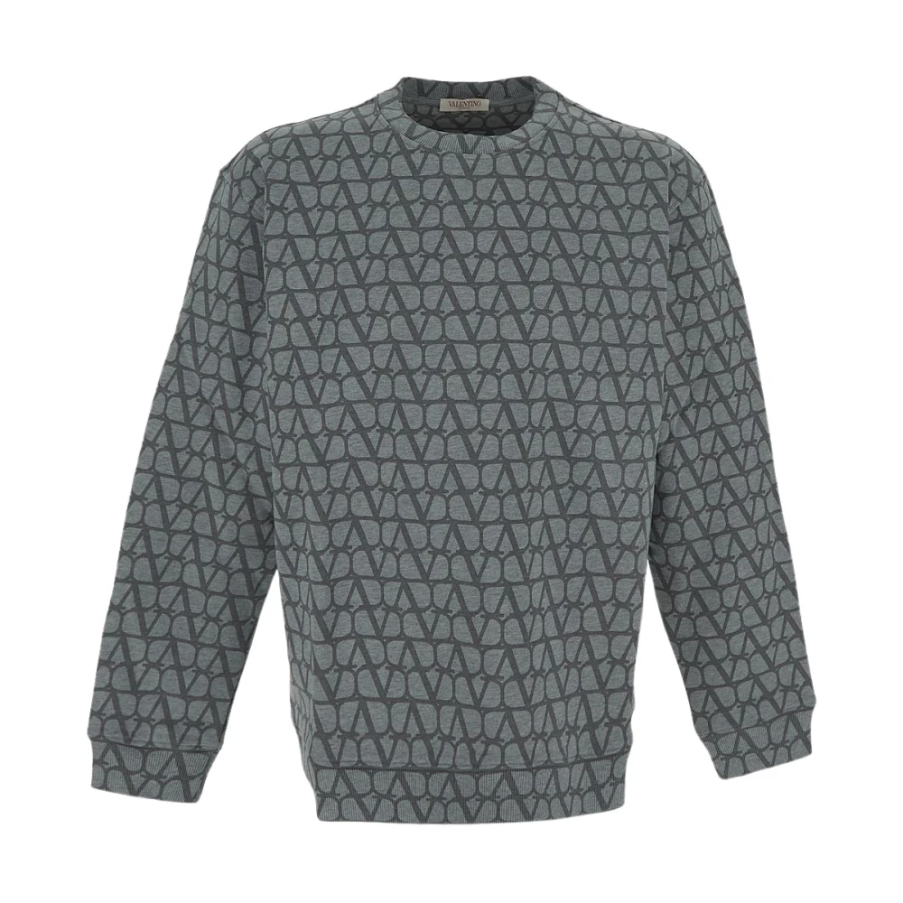Valentino Sweatshirts Gray Heren